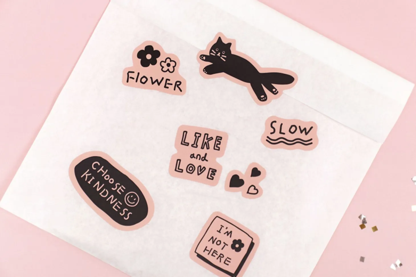Lettering Removable Sticker