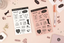 Lettering Removable Sticker