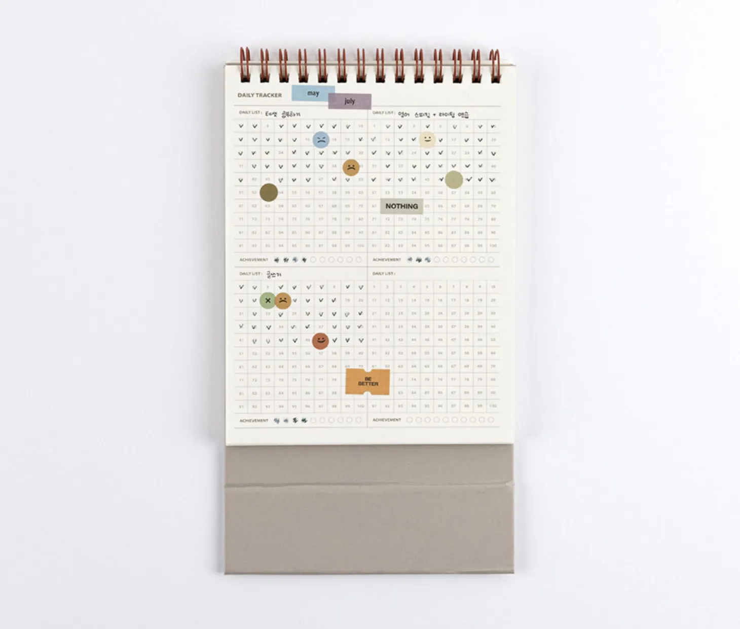Life & Pieces 100 Day Standing Planner