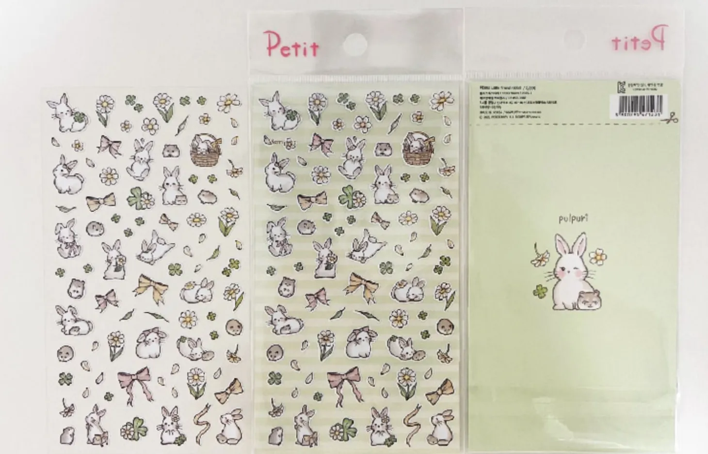 Little Rabbit Deco Sticker