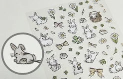 Little Rabbit Deco Sticker