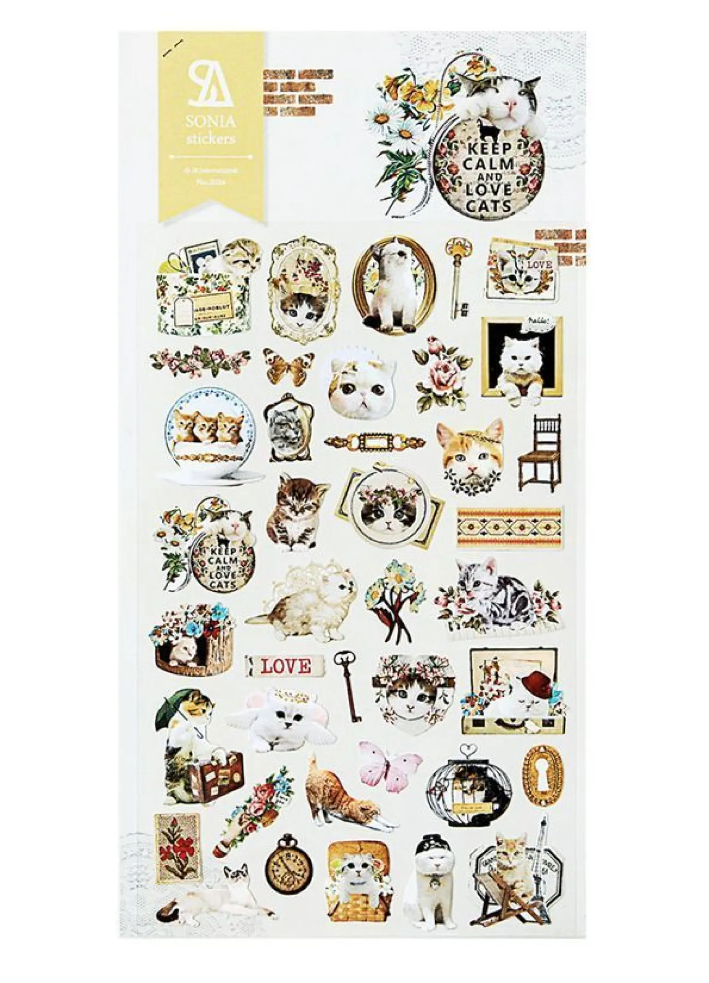 Lovely Cat/Dog Deco Sticker