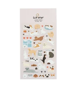 Lovely Puppy Deco Sticker
