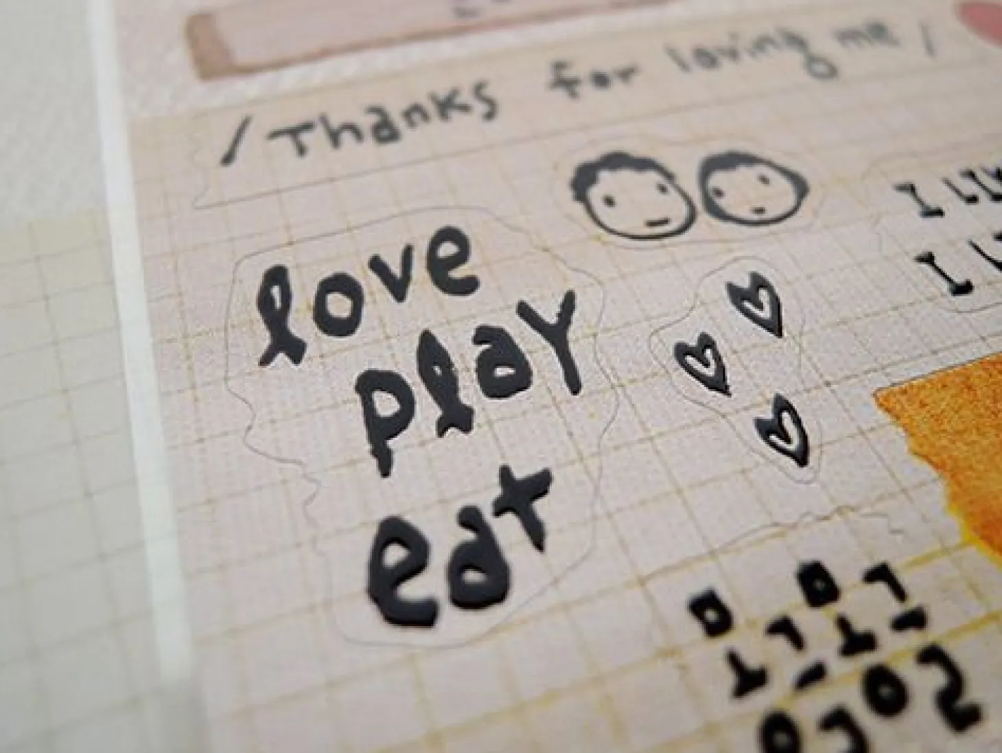 Love to Love You Deco Sticker