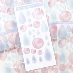Masking Seal Paper Sticker