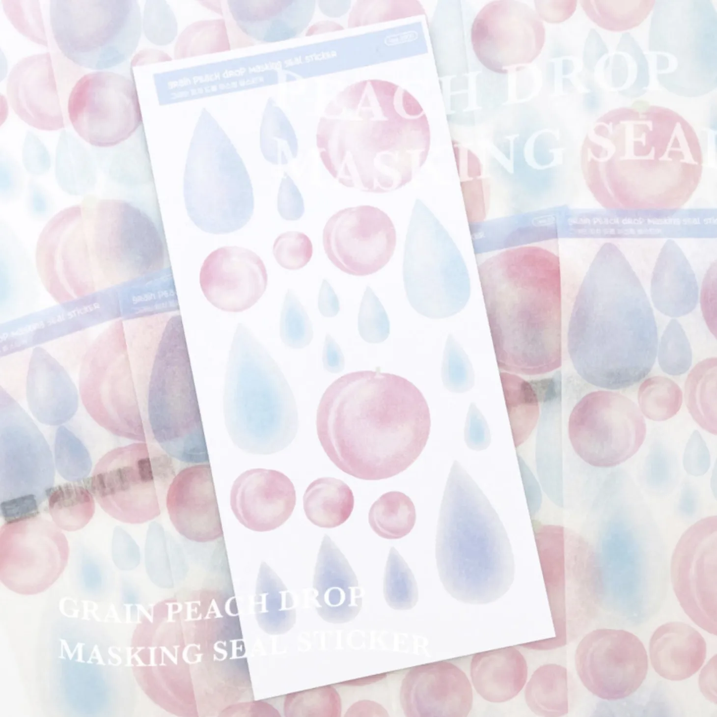 Masking Seal Paper Sticker