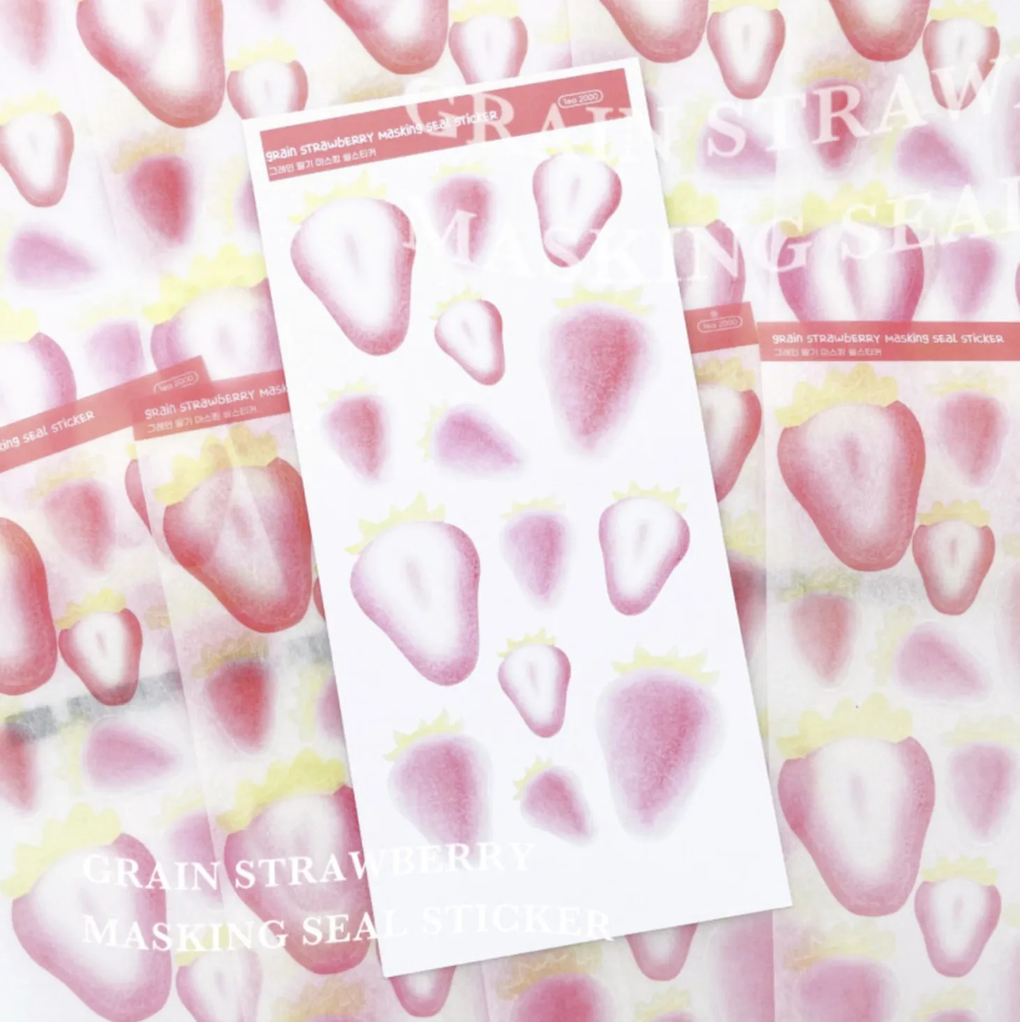 Masking Seal Paper Sticker