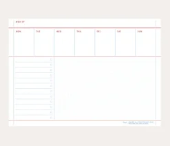 Medium A5 Flat Notepad