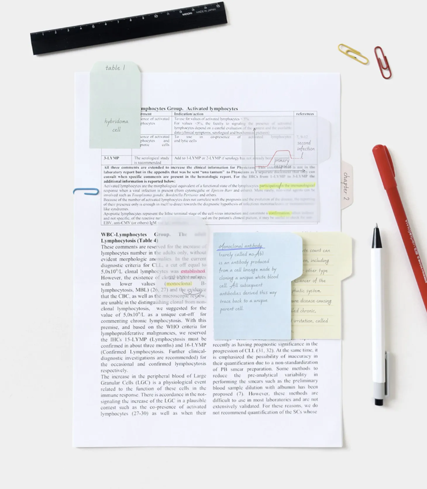 Medium Index Tracing Sticky Note