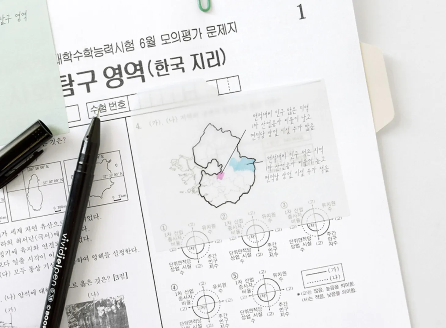 Medium Index Tracing Sticky Note