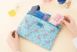 Medium Summer Mesh Flat Pouch