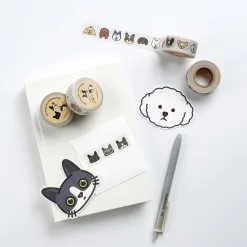 Mini Cat Face Card
