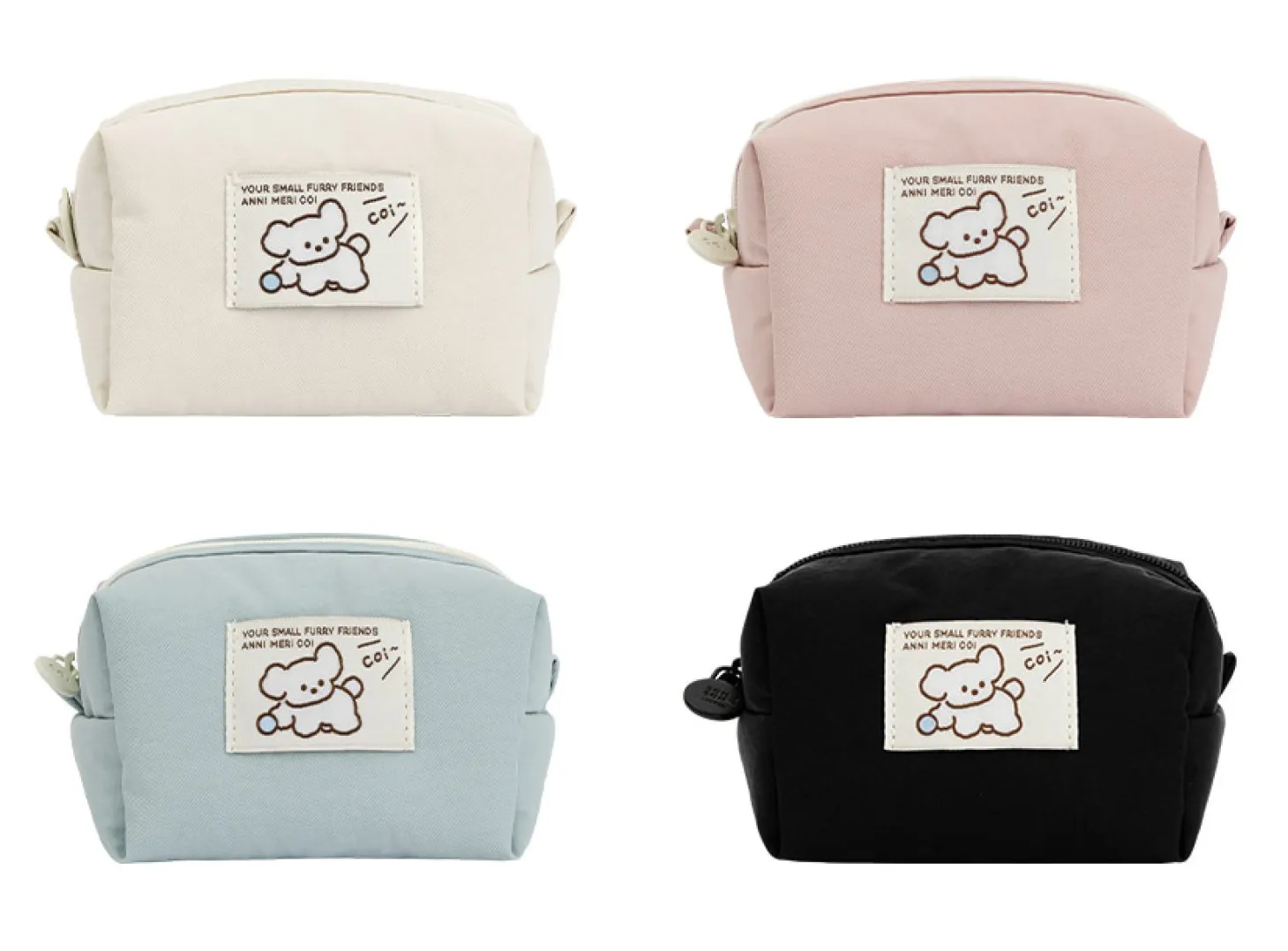 Mini Coi Puppy Twill Pouch