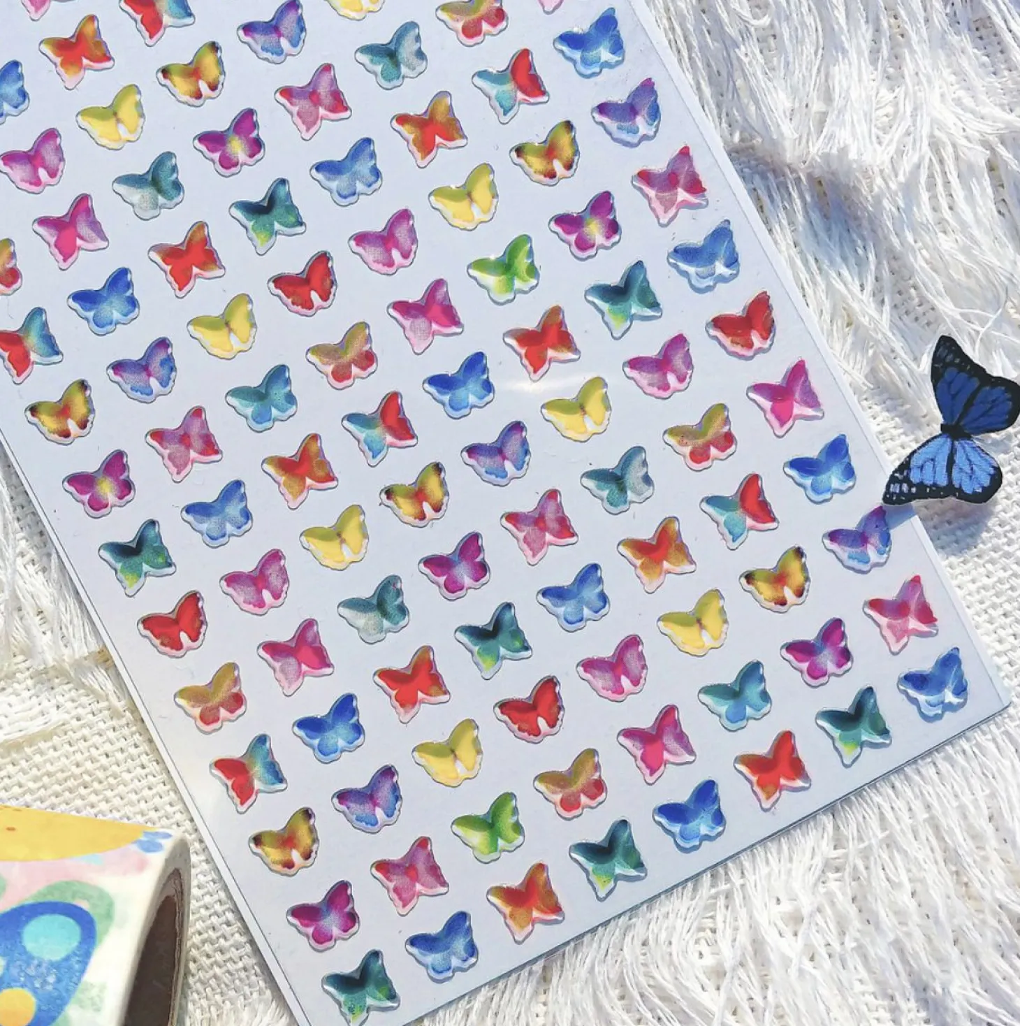 Mini Colorful Butterfly Sticker