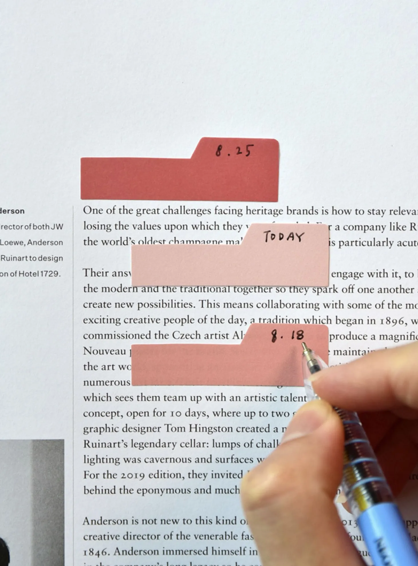 Mini Flag Index Sticky Note