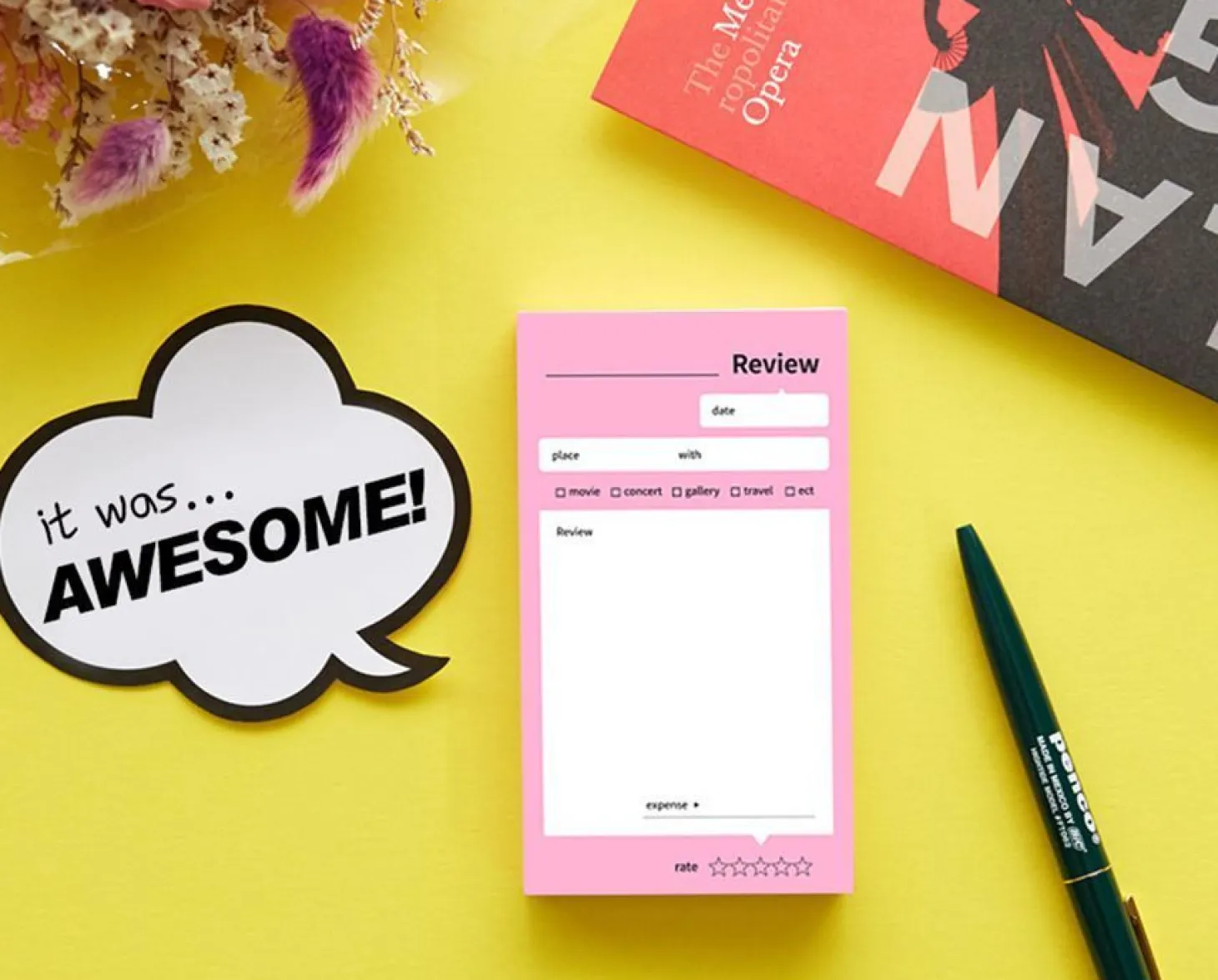 Mini Functional Memo Pad
