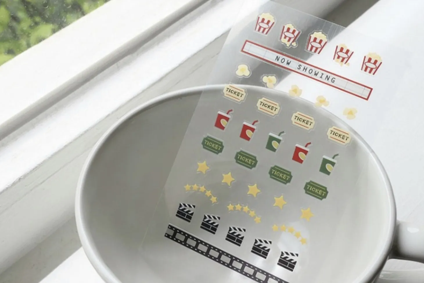 Mini Movie Theater Deco Sticker