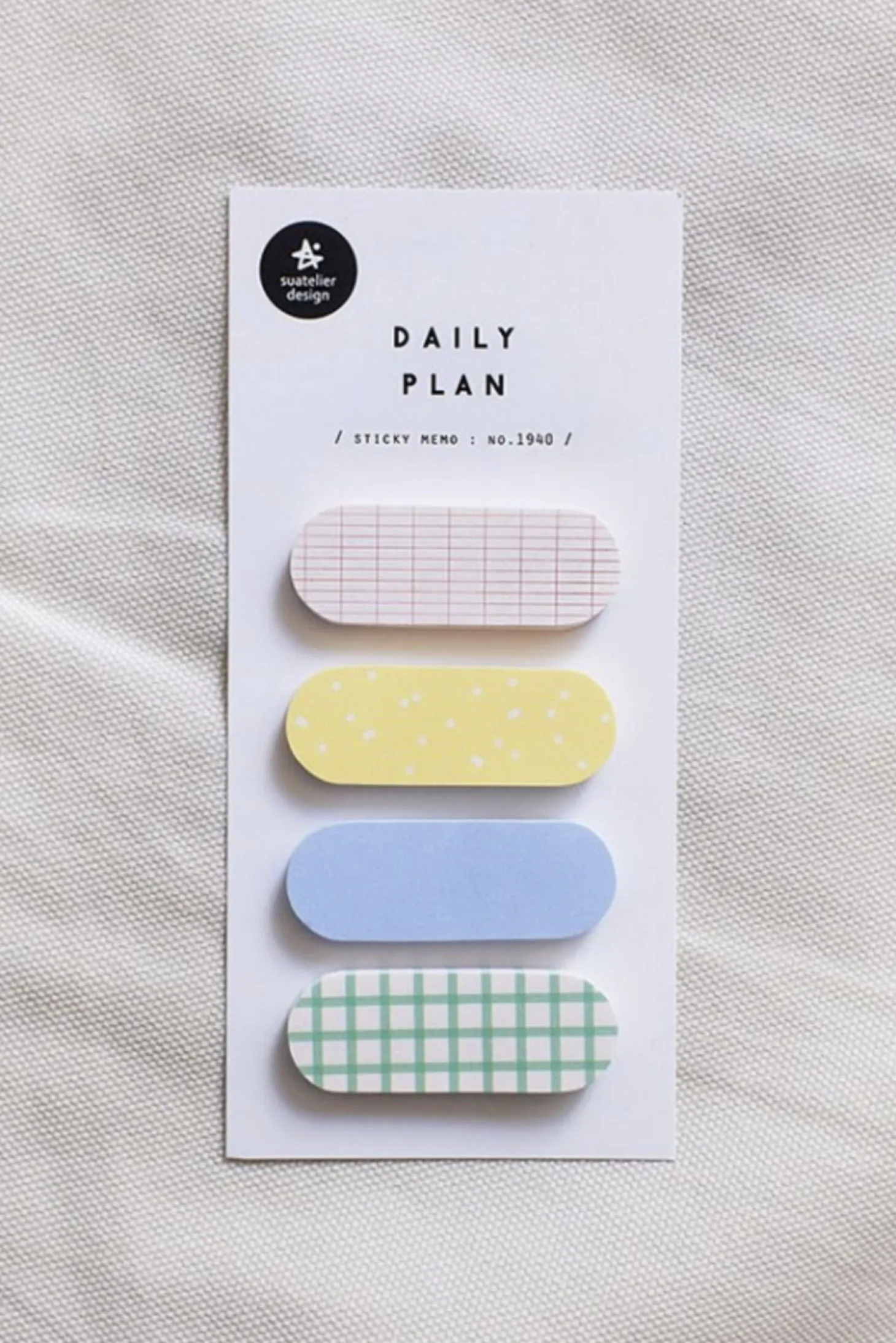 Mini Oval Index Sticky Note