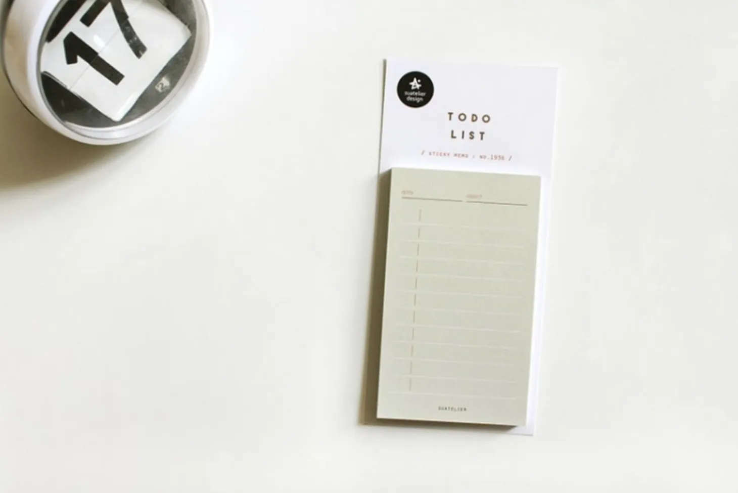 Mini Schedule Sticky note