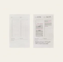 Mini Schedule Sticky note