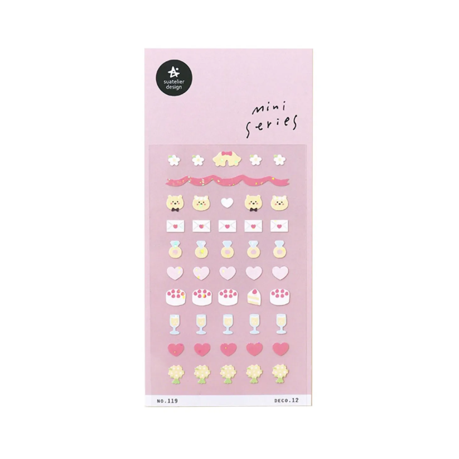 Mini Wedding Deco Sticker