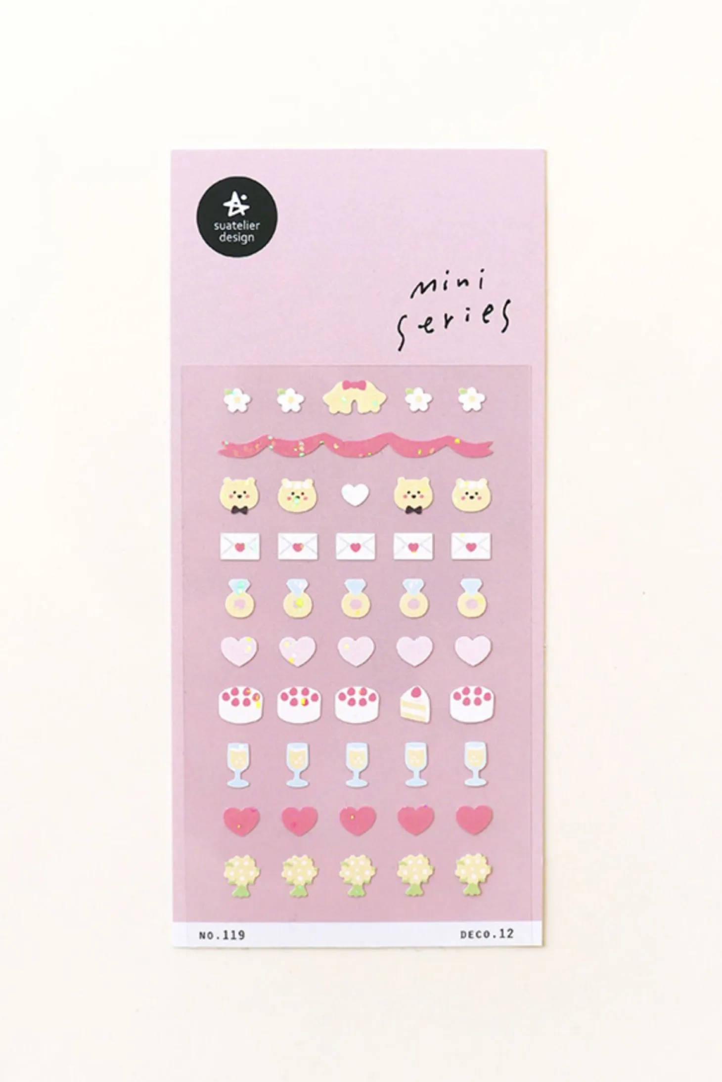 Mini Wedding Deco Sticker