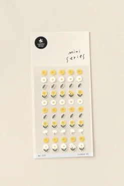 Mini Yellow Flower Deco Sticker