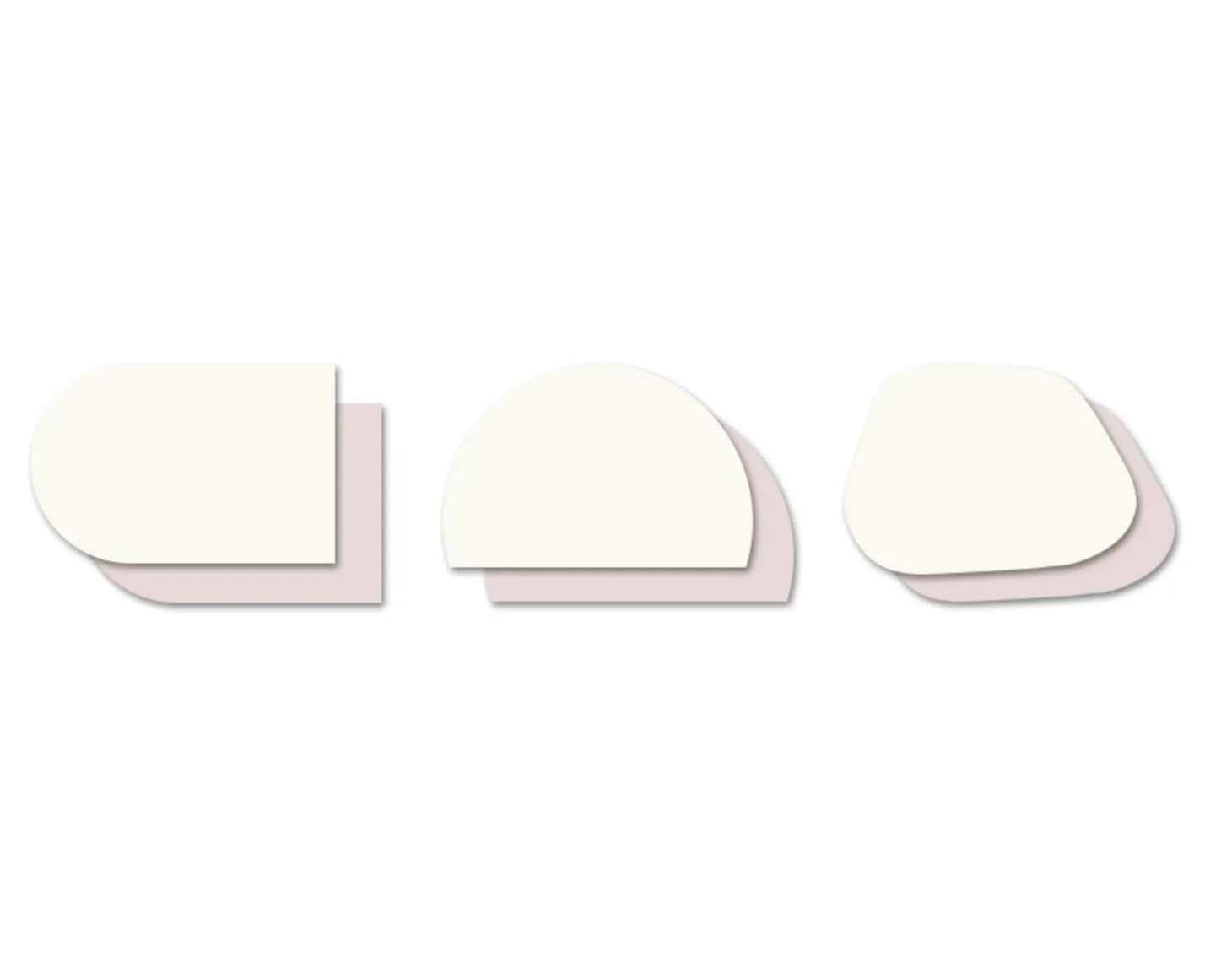 Modern Shape Two Tone Placemat