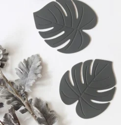 Monstera Silicone Tea Coaster