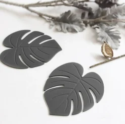 Monstera Silicone Tea Coaster