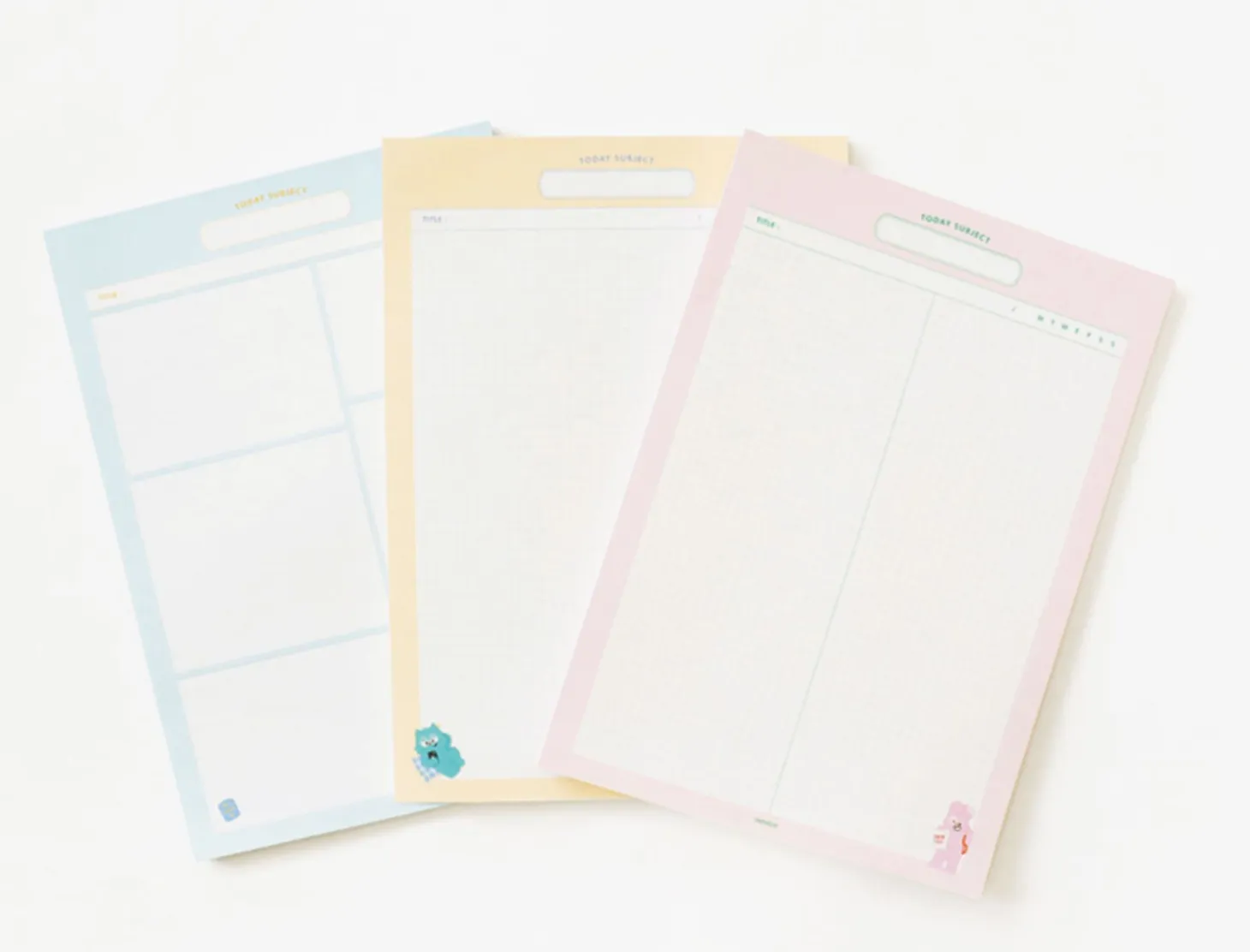 Monster School B5 Notepad