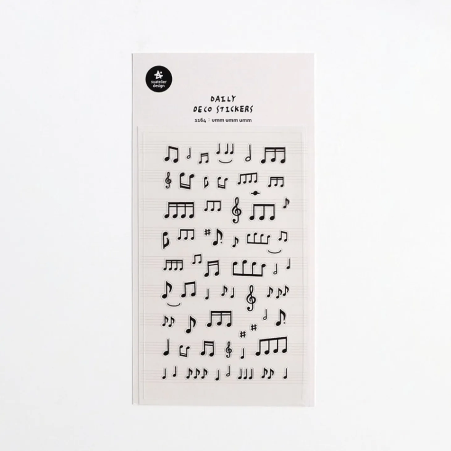 Music Note Deco Sticker