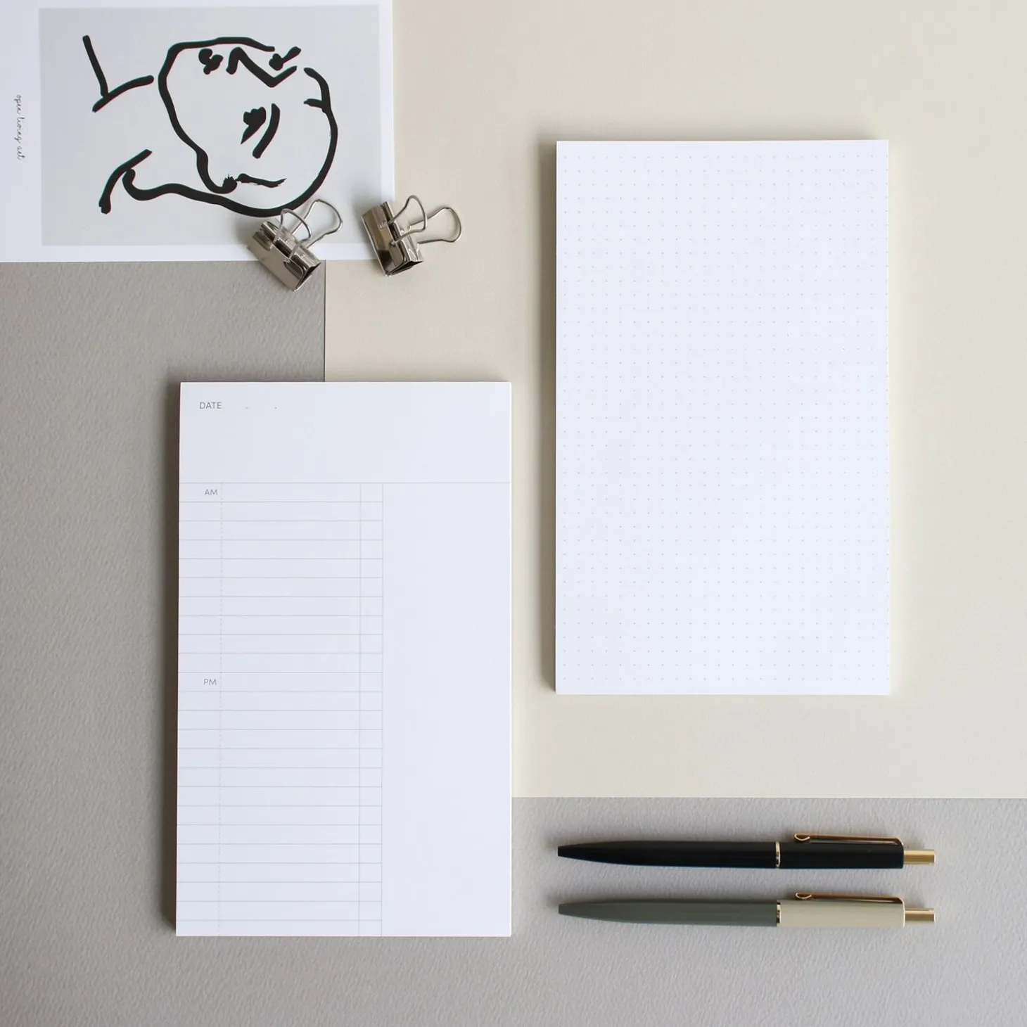 MYO Daily Schedule Notepad