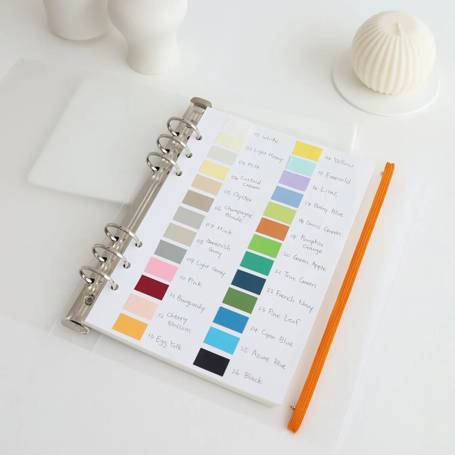 MYO 6 Ring A5 Binder Elastic Band v1