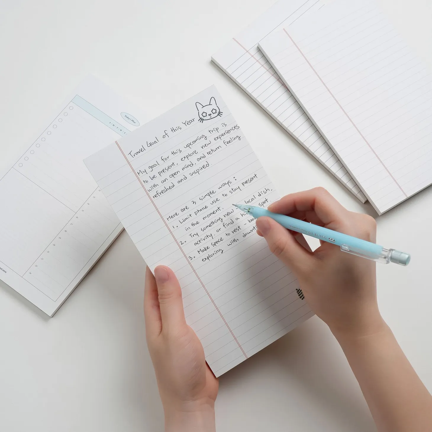 MYO Today Planning Notepad