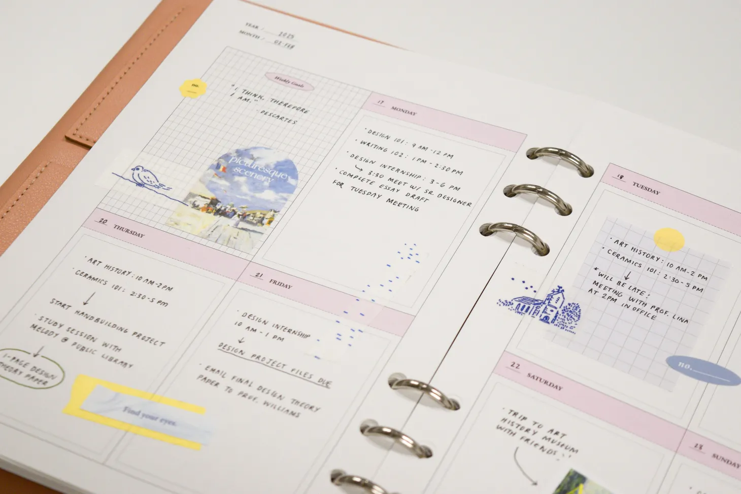 MYO Today 6 Ring A5 Planner Refill