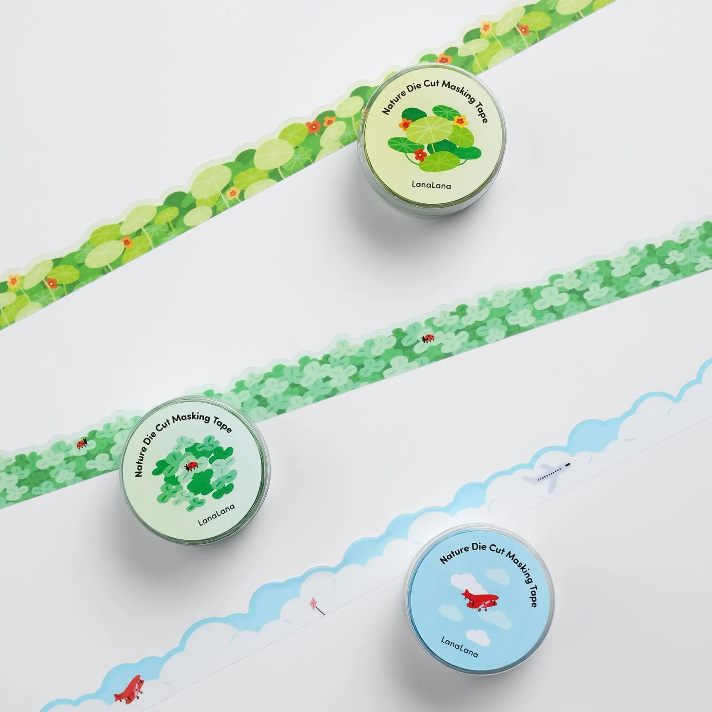 Nature Die Cut Masking Tape
