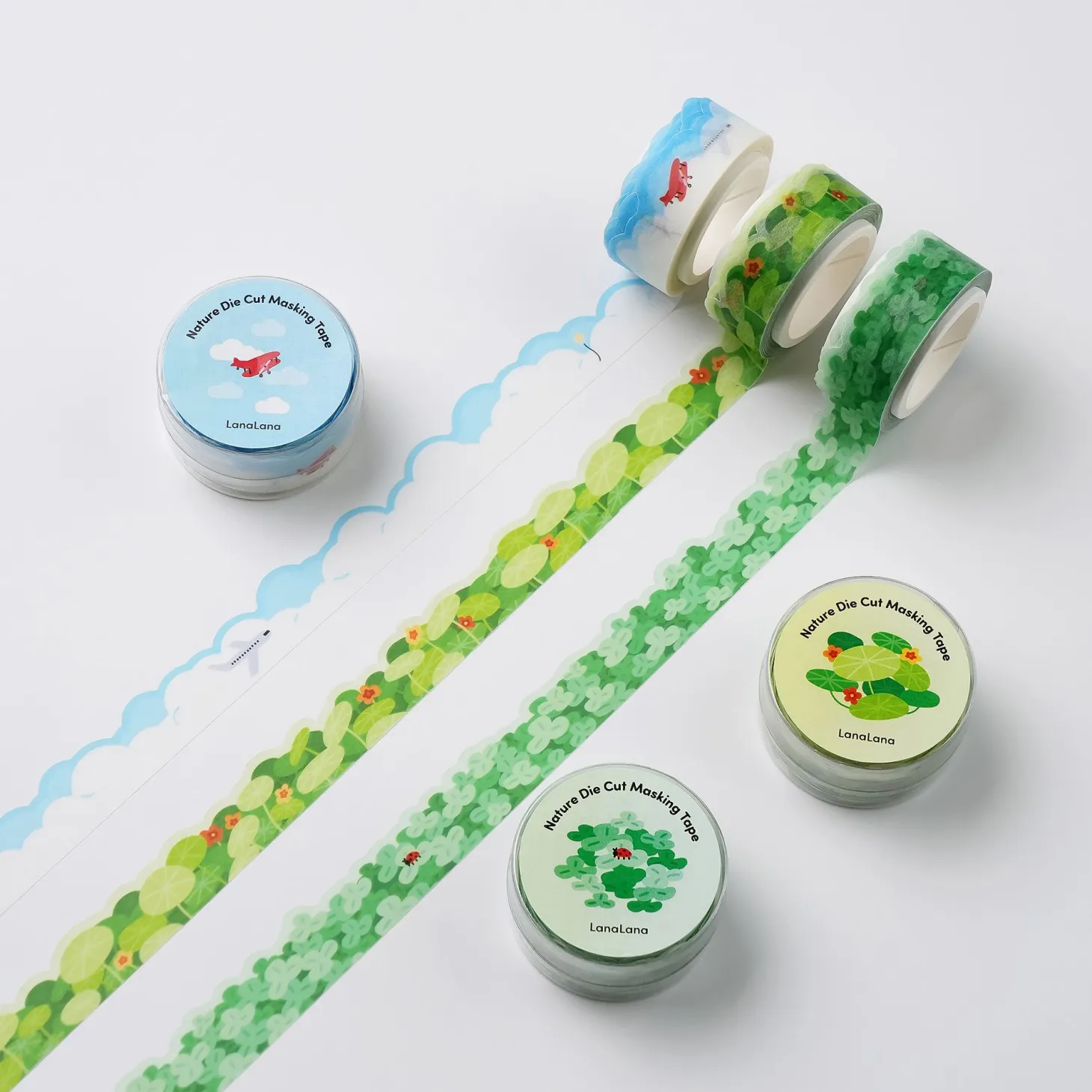 Nature Die Cut Masking Tape