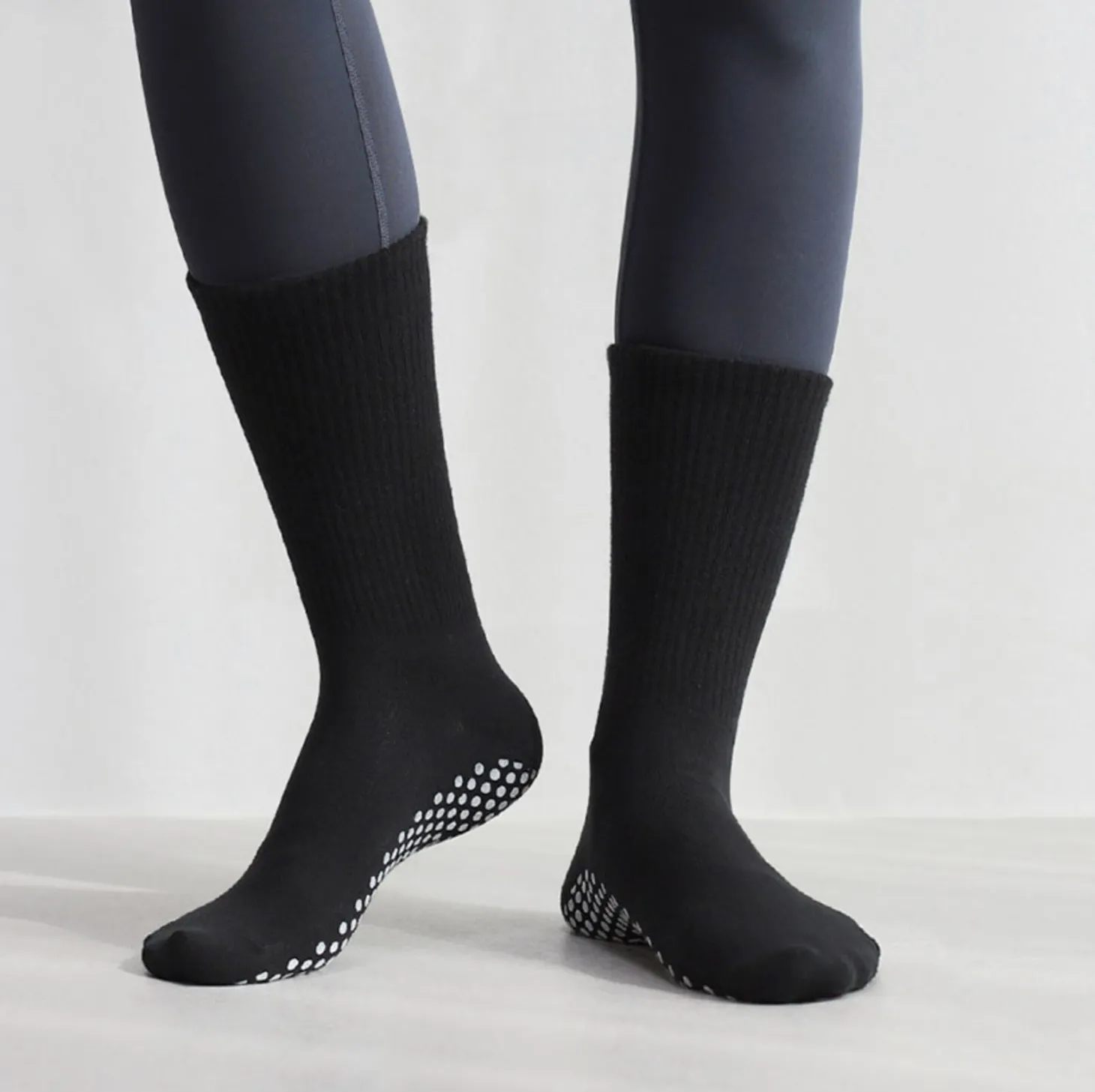 Non-slip Pilates Crew Women Socks