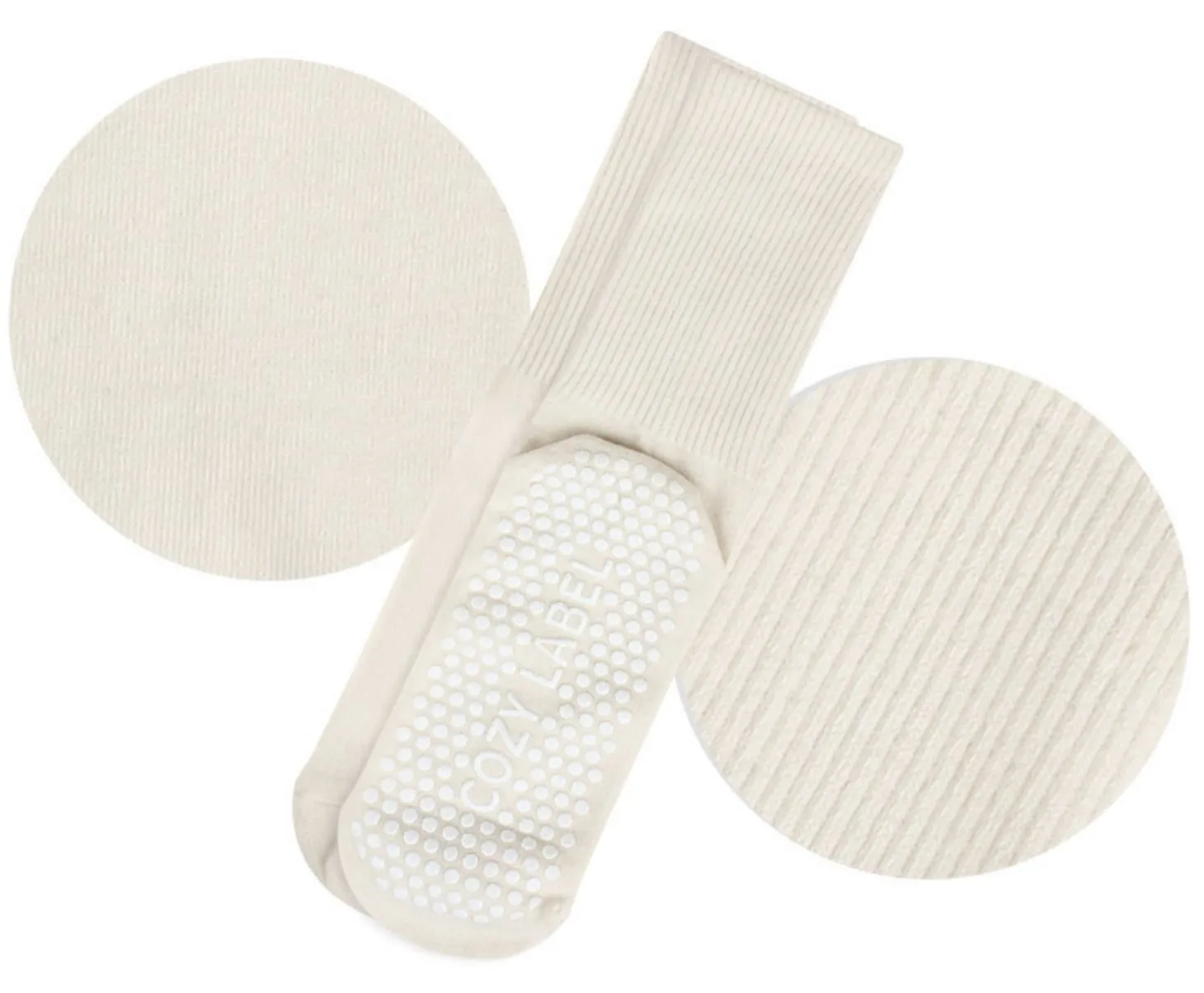 Non-slip Pilates Crew Women Socks