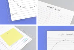 Notebook Attachable Wet Erase Board