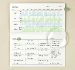 One Month Goal Tracker Planner