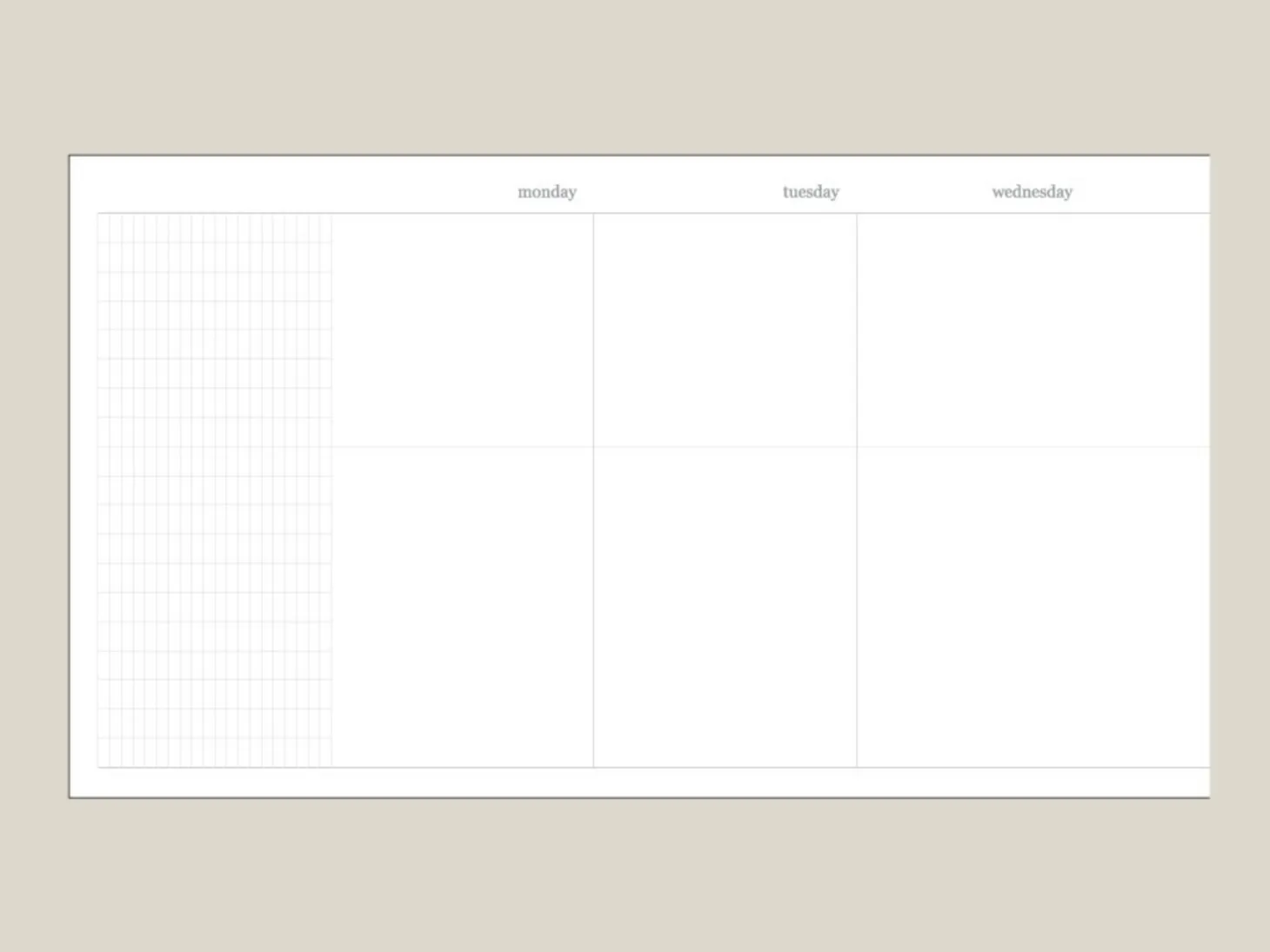 One Ordinary Day Weekly Planner