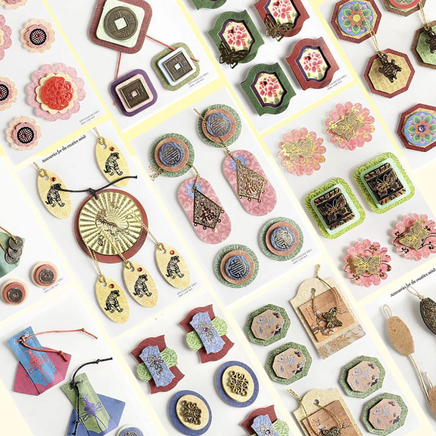 Oriental Themed 3D Deco Sticker v3