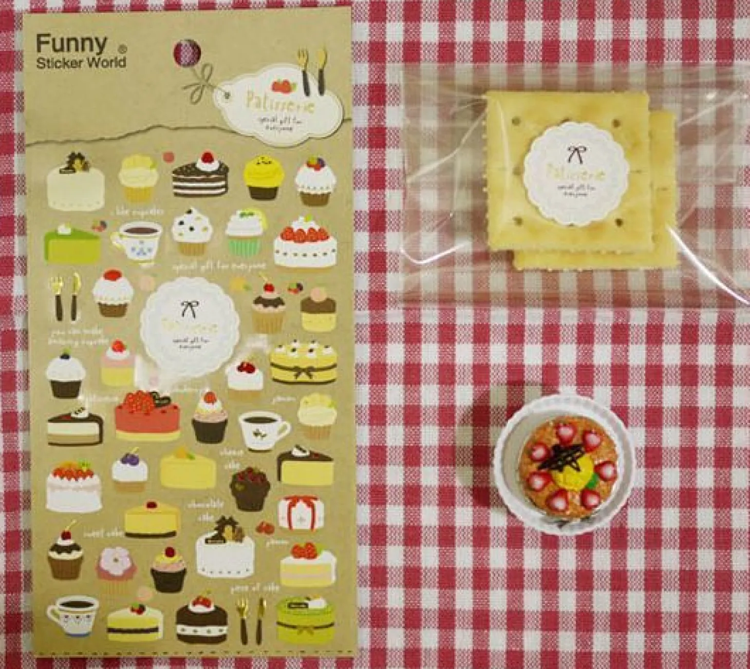 Patisserie Deco Sticker