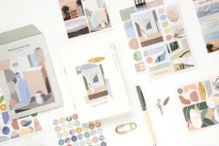 8pcs Afterglow Deco Sticker Set