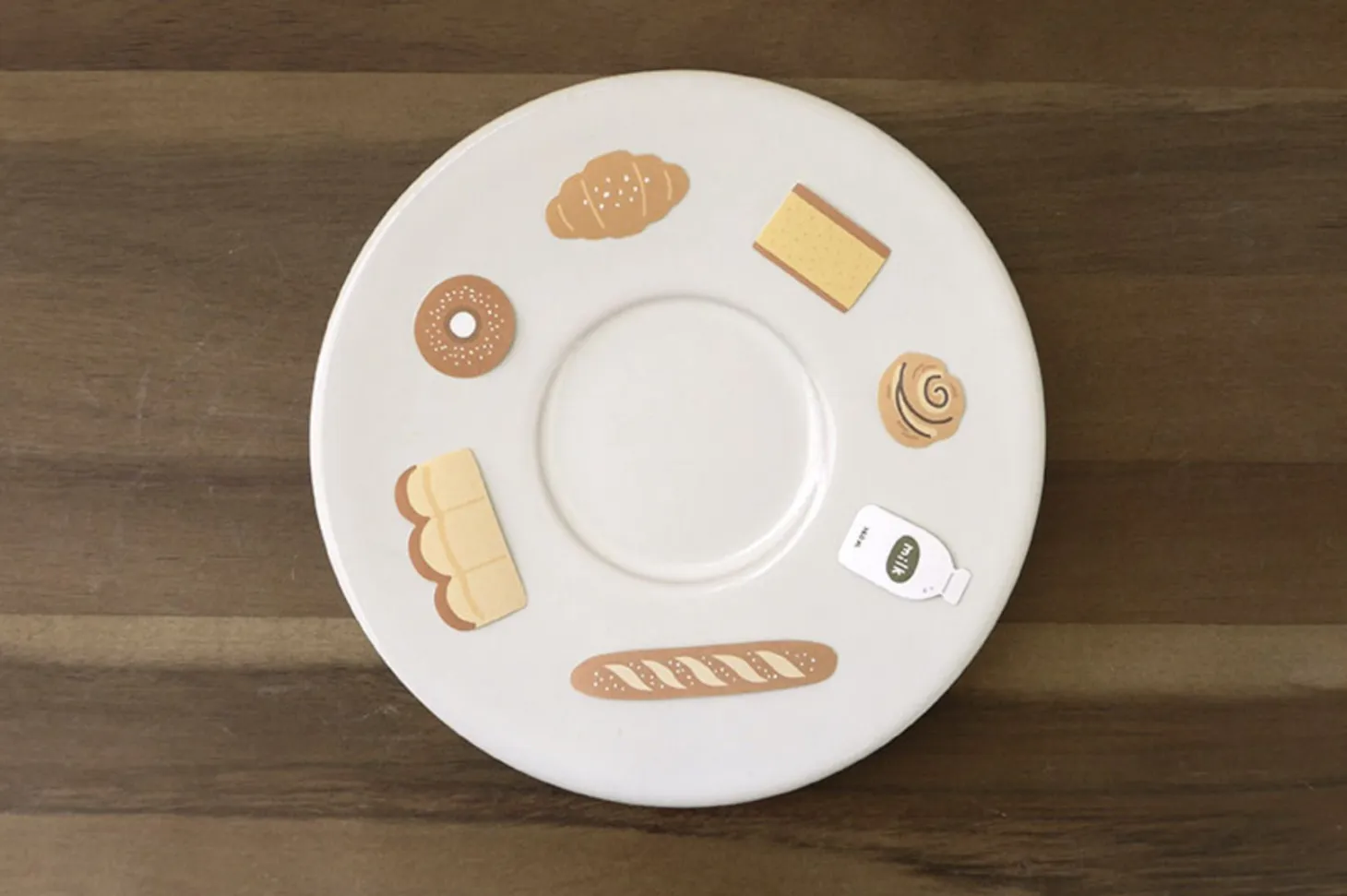 21pcs Bakery Cereal Sticker Set