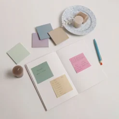 9pcs Colorful Dot Grid Sticky Note Set