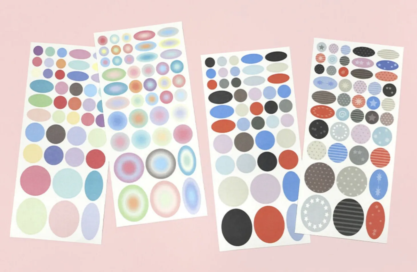 2pcs Daily Dot Sticker Set