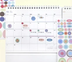 2pcs Daily Dot Sticker Set